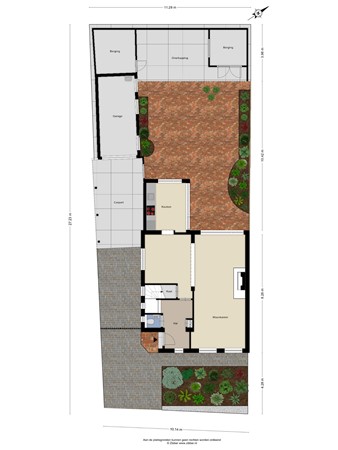 Floorplan - Lochtenberg 13, 5296 LL Esch